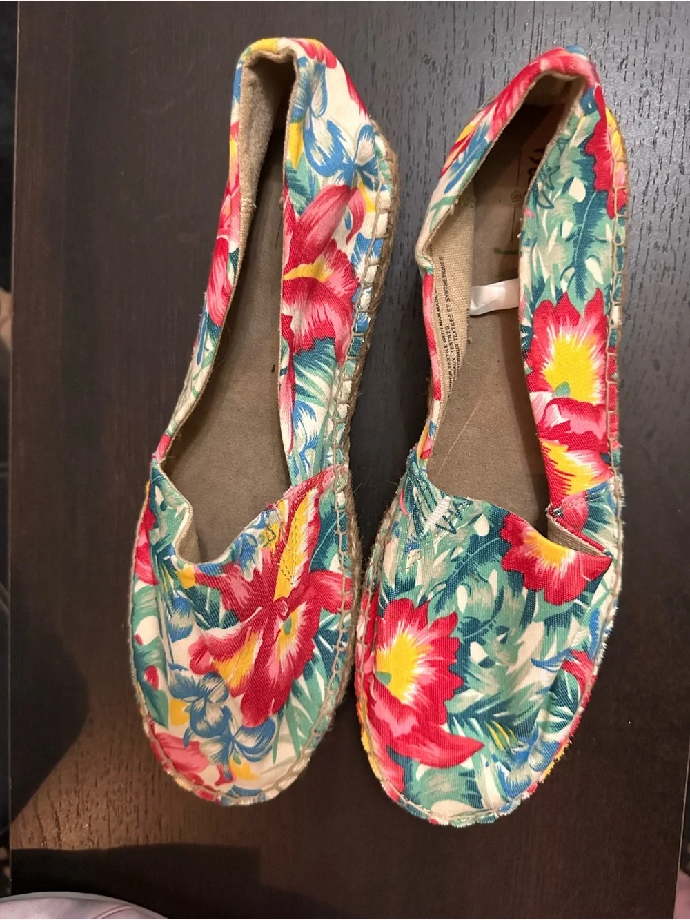 Missoni Floral Canvas Espadrilles - Red, Yellow & Teal